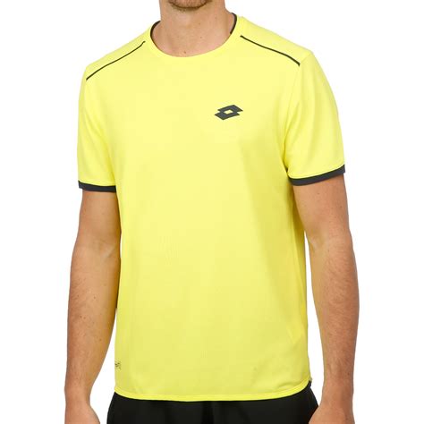 lotto tennis shirt gelb